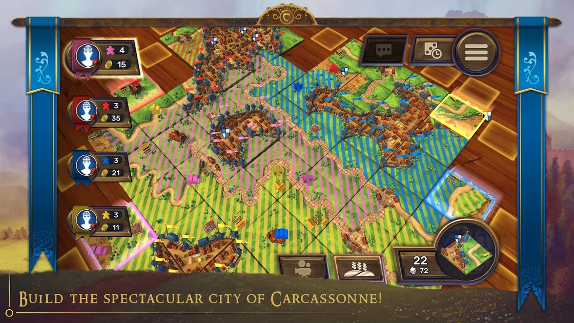 Carcassonne: Tiles & Tactics — official screenshot 2