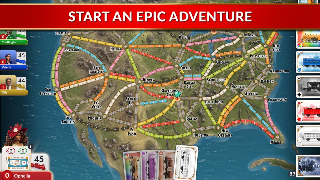 Ticket to Ride® — official screenshot 1