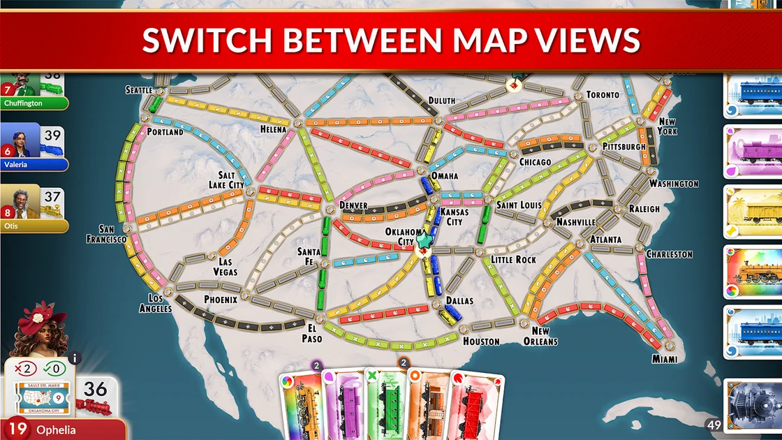 Ticket to Ride® — official screenshot 2